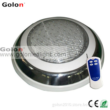 40W Wall Mounted LED Pool Light 558PCS F5 LEDs White, AC12V RGB, Blue, RGB Remote Controller Stainless Casing